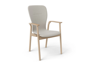 FEEL - Stackable high-back chair - Chair by Brunner