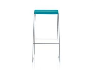 FINA BAR - Sled base high stool - Stool by Brunner