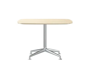 FINA CONFERENCE - Aluminium and wood meeting table - Table by Brunner