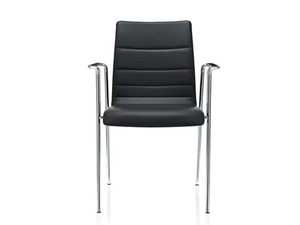 FINA - Leather chair - Chair by Brunner