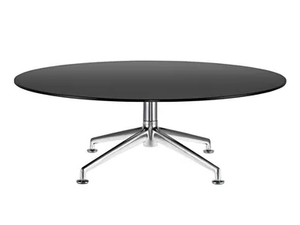 FINA - Round table with 4-star base - Table by Brunner