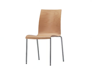 FINA - Stackable wooden chair - Chair by Brunner