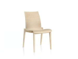 FINA WOOD - Wooden chair - Chair by Brunner