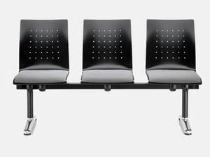 FOX - HPL beam seating - Bench by Brunner