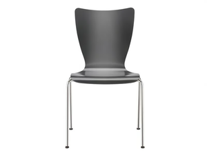 FOX - Stackable plastic chair - Chair by Brunner