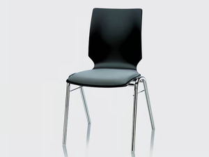 FOX - Upholstered stackable chair - Chair by Brunner