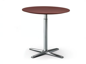 LIFT - Height-adjustable round HPL table - Table by Brunner