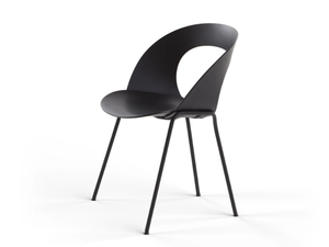 MUDRA - Stackable plywood chair - Chair by Brunner