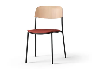 NATE S - Steel chair - Chair by Brunner