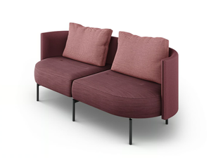 OVAL - 2 seater sofa - Sofa by Brunner