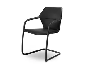 RAY - Cantilever ergonomic fabric chair - Chair by Brunner