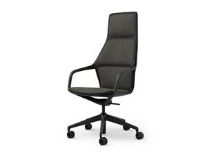 RAY - Height-adjustable office chair with 5-Spoke base with armrests - Chair by Brunner
