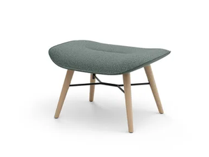 RAY SOFT LOUNGE - Upholstered footstool - Pouf by Brunner