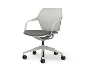 RAY WORK - Swivel chair with 5-spoke base with armrests - Office Chair by Brunner