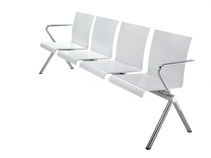 VERONA - Beam seating with armrests - Bench by Brunner