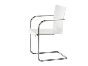 VERONA - Cantilever chair with armrests - Chair by Brunner