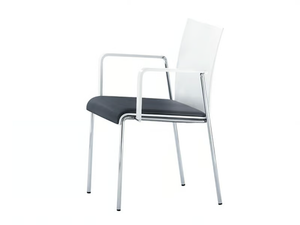 VERONA - Upholstered chair with armrests - Chair by Brunner