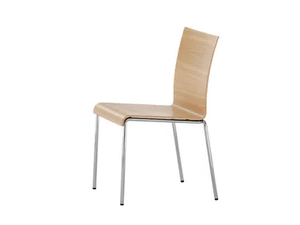 VERONA - Wood veneer chair - Chair by Brunner