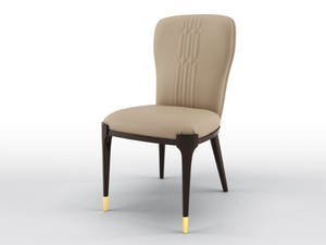 CELINE - Upholstered leather chair _ BRUNO ZAMPA