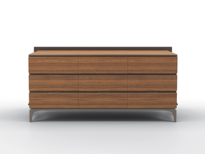 DEANNA - Walnut sideboard / chest of drawers - Cabinet by BRUNO ZAMPA