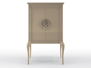 FRITZ - Solid wood bar cabinet - Cabinet by BRUNO ZAMPA