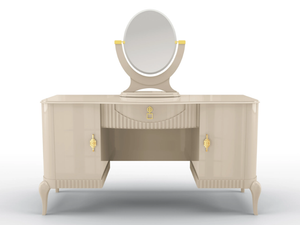 VIVIEN - Solid wood dressing table - Table by BRUNO ZAMPA