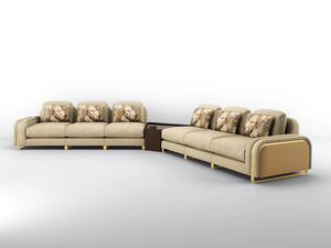 WAVE - Sectional fabric sofa - Sofa by BRUNO ZAMPA