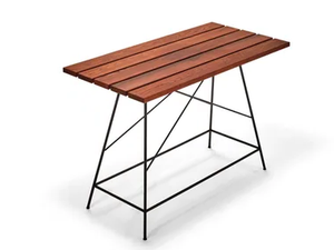 OD OLALA - Rectangular wooden high table - Table by Bullfrog