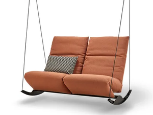 ROCKFROG OUTDOOR - 2 Seater fabric garden hanging chair - Chair by Bullfrog