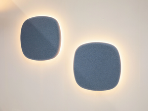 BuzziPebl Light - LED acoustic wall lamp - Wall lamp by BuzziSpace