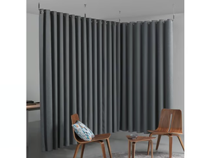 CLASP DIVIDER - Fabric acoustic ceiling clouds - Screens by Caimi Brevetti