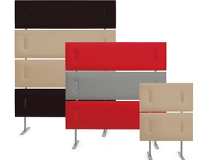 MITESCO - Sound absorbing freestanding fabric office screen - Screens by Caimi Brevetti