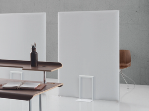PLI OVERSIZE - Sound absorbing freestanding office screen - Screens by Caimi Brevetti
