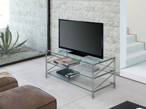 SOCRATE HOME - Metal TV cabinet - Cabinet by Caimi Brevetti