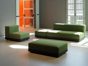 VOLUMI - Sectional fabric sofa - Sofa by Caimi Brevetti