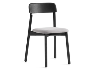 LINA - Solid wood chair with integrated cushion - Accessories by Calligaris