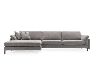 MERIDIEN - Fabric sofa with chaise longue - Sofa by Calligaris