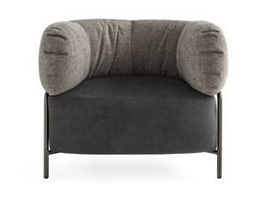 QUADROTTA - Leather armchair - Armchair by Calligaris