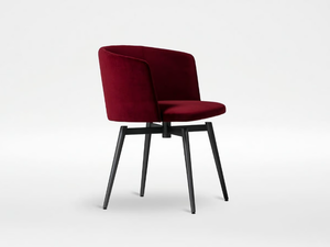 BALLET - Upholstered fabric chair with armrests - Chair by CAMERICH