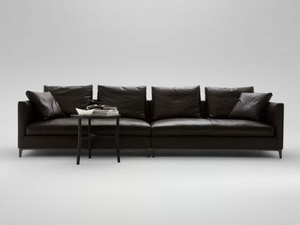 CRESCENT - Sectional 4 seater leather sofa - Sofa by CAMERICH