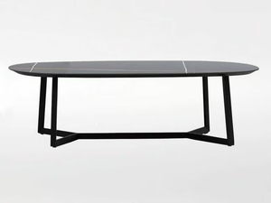 TERI - Oval marble coffee table - Coffee table by CAMERICH