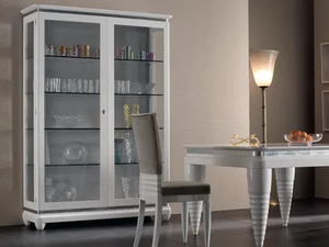 ELETTRA DAY - Solid wood display cabinet - Cabinet by Cantiero