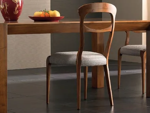 ELETTRA DAY - Upholstered wooden chair - Chair by Cantiero