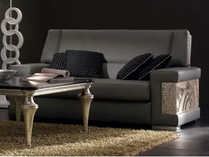 ÉTOILE DAY - 2 seater leather sofa - Sofa by Cantiero