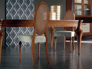 ÉTOILE DAY - Medallion solid wood chair - Chair by Cantiero
