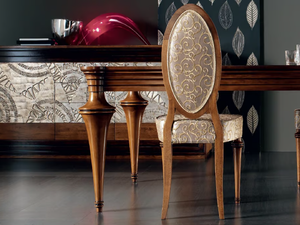 ÉTOILE DAY - Medallion upholstered chair - Chair by Cantiero
