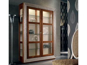 ÉTOILE DAY - Silver leaf display cabinet - Cabinet by Cantiero