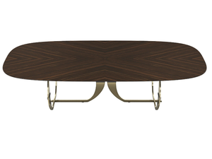 CONVIVIO - Oval wooden dining table - Table by Capital Collection