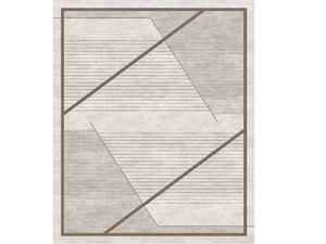 DIONISO - Patterned rectangular Bamboo silk rug - Rug by Capital Collection
