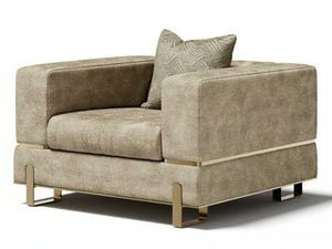 GRAND - Fabric armchair with armrests - Armchair by Capital Collection